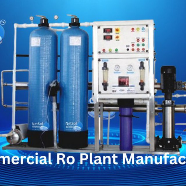 Netsol Water: Your Premier Commercial RO Plant Manufacturer in Aligarh