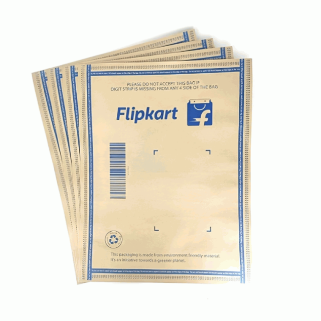 Flipkart Paper Bag PB0 (7 x 5) W/Out Gusset (LipLock)