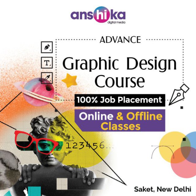 Best Graphic Designing Institute in Delhi | Anshika Digital Media