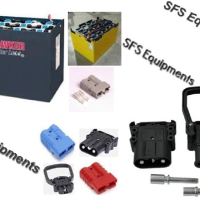 For Warehouse Material Handling Equipment Expected - Branded Batteries | SFS Equipments