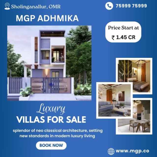 Luxury Villas for Sale in Sholinganallur - MGP Adhmika