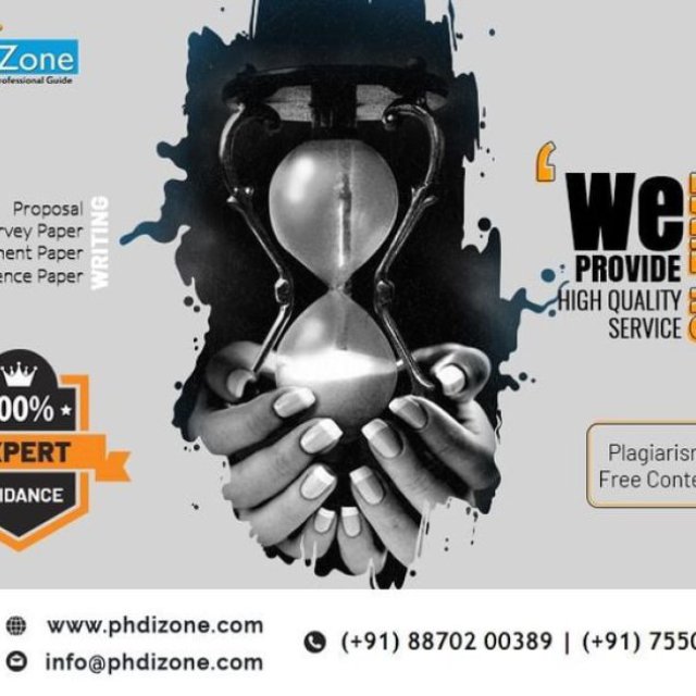 (PhDiZone - PhD Research Guidance| Thesis | Dissertation | Assistance | Journal Publication | Paper Writing)