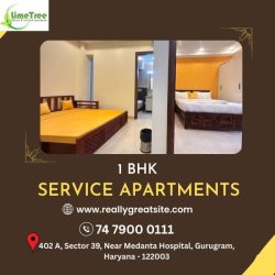 Best 1BHK Serviced Apartment in Gurgaon