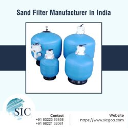 Sand Filter Manufacturer in India- SIC