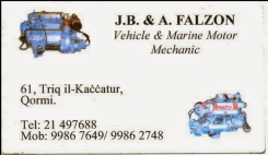 J. B. & A. FALZON Marine Services