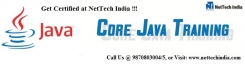 Core Java Training Institute | Core Java Classes | NetTech India