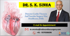 Dr. S. K. Sinha, Best Cardiac Surgeon, India