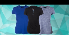 Online t shirts for women TRIM FS Women's Athletic Fit, Full sleeves - SportsNu.com