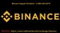 Binance Support Phone Number 1(800)-509-3075