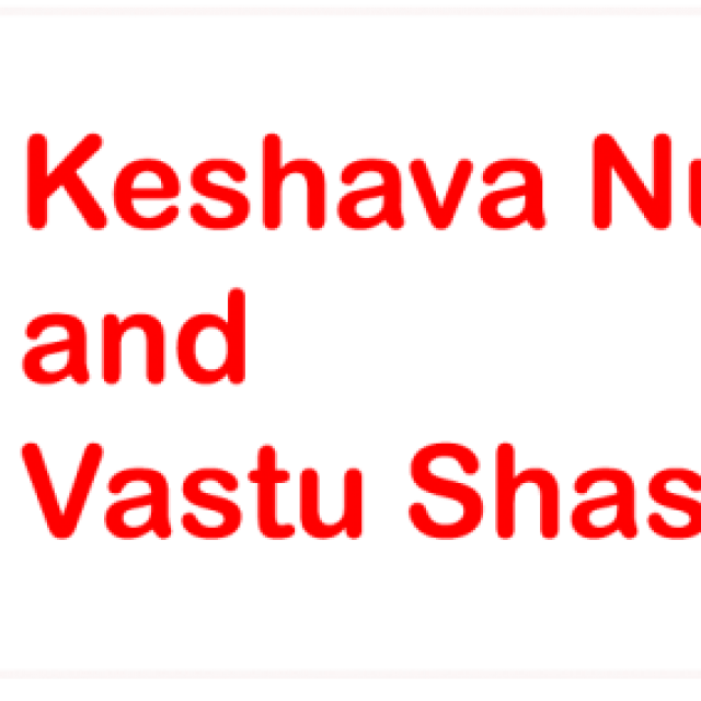 Keshava Numerology and Vastu
