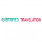 Certified Translation