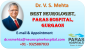 Dr V. S. Mehta Best Neurologist Paras Hospital