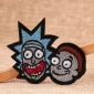 Rick And Morty Custom Embroidered Patches
