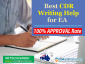 Best CDR Writing Help for EA