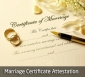 Marriage Certificate Attestation India | Personal Certificate Attestation