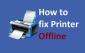 Hp Printer Offline Fix